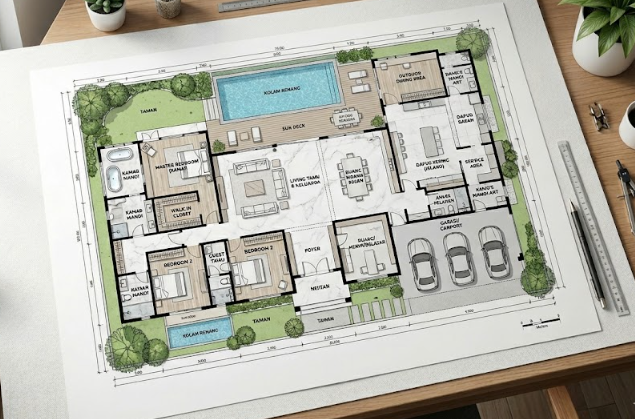 Jasa Arsitek Bekasi Selatan: Solusi Desain Rumah Mewah yang Elegan dan Modern